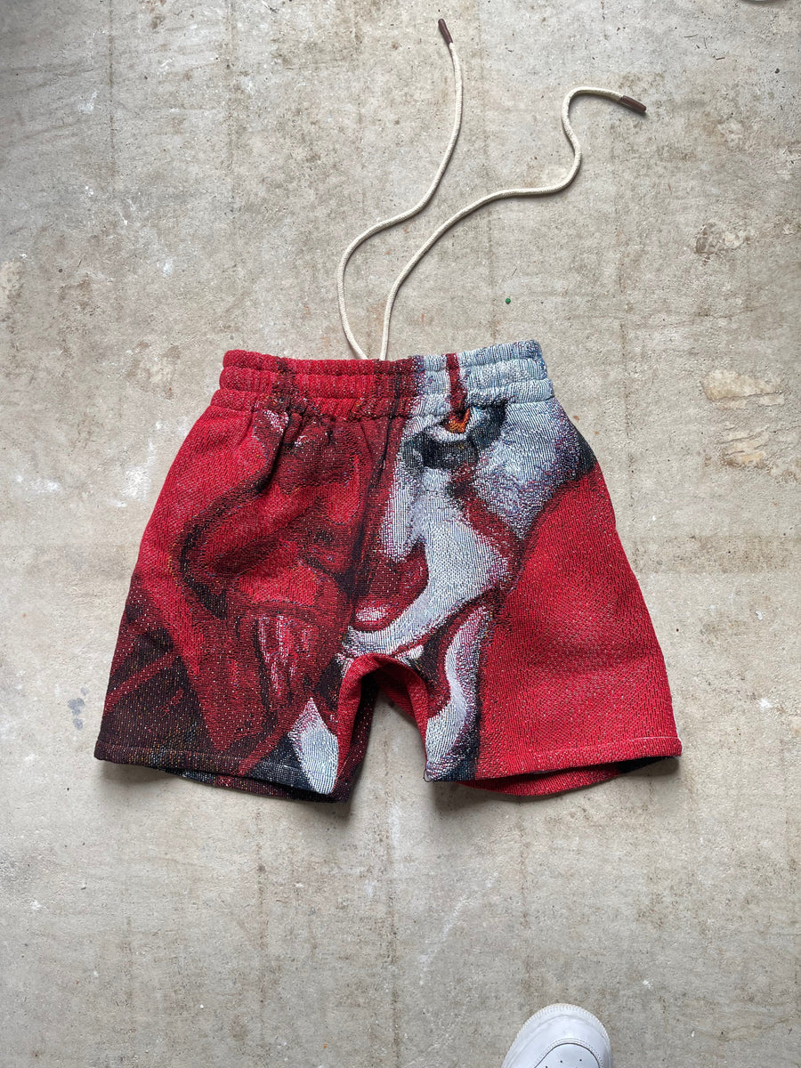 PENNYWISE HANDMADE TAPESTRY JACQUARD FABRIC SHORTS