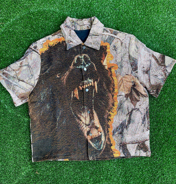 GRIZZLY HANDMADE TAPESTRY JACQUARD FABRIC WORK SHIRT