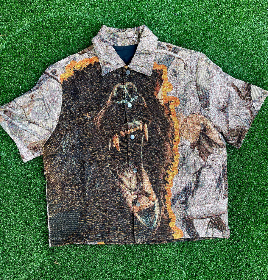 GRIZZLY HANDMADE TAPESTRY JACQUARD FABRIC WORK SHIRT
